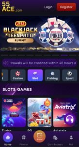 55 ACE APP: DOWNLOAD GET FREE BONUS ₹1000 NOW | 55ACE GAME 4